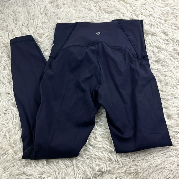 Lululemon Train Times 7/8 Pant *25" Midnight Navy - Picture 4 of 5